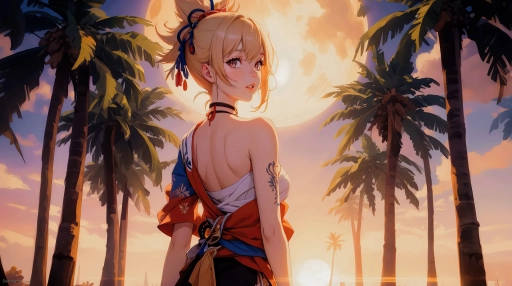 Yoimiya Genshin Impact Live Wallpaper