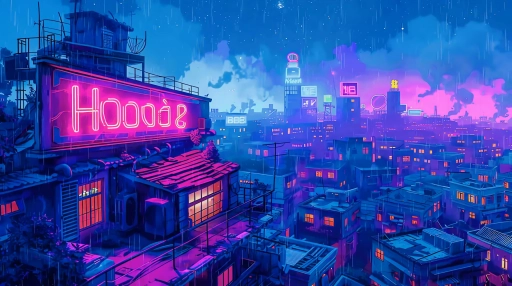 Chill Rain Lofi Live Wallpaper