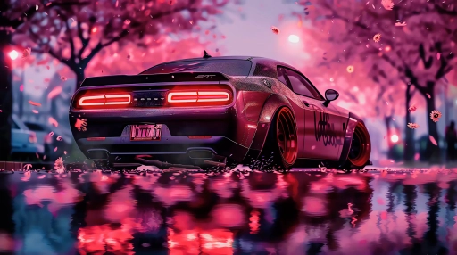 Dodge Challenger SRT Demon Live Wallpaper