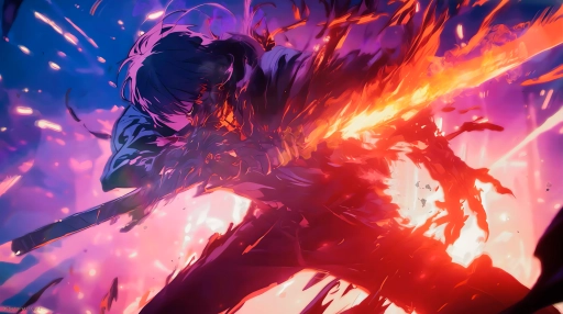 Fire Sword Live Wallpaper