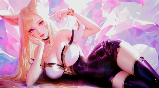 K/DA Ahri From League of Legends Live Wallpaper
