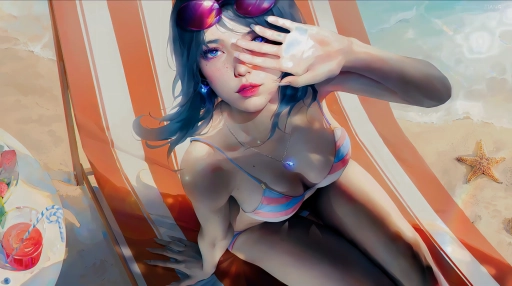 Sunny Beach Day Live Wallpaper
