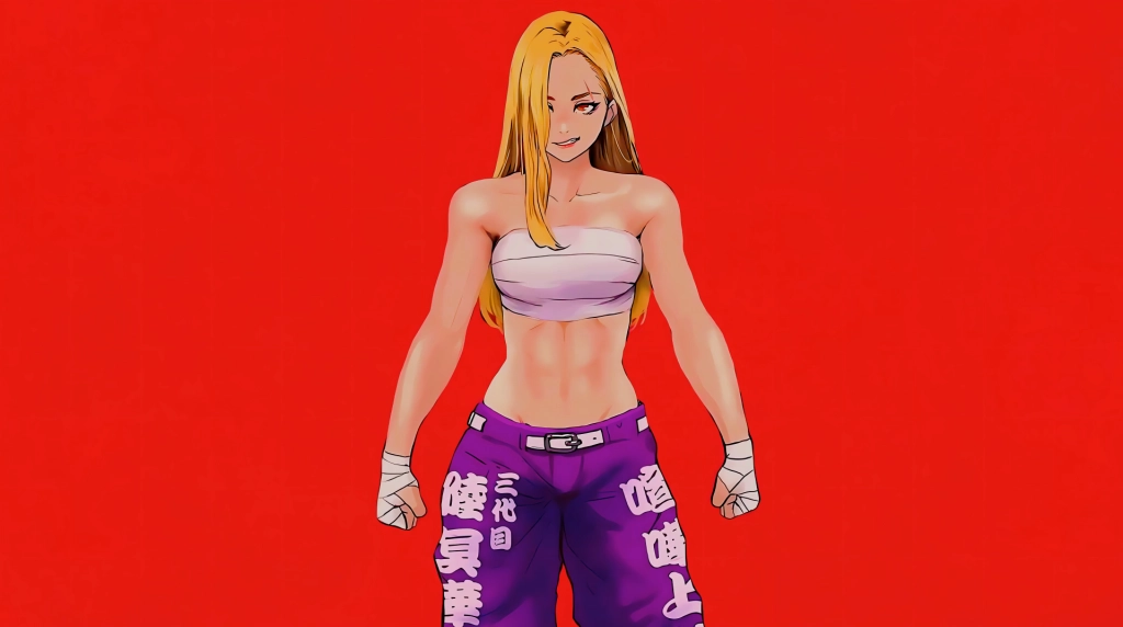 Fatal Fury: Blue Mary Live Wallpaper