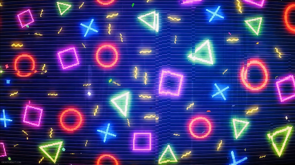 Playstation Shapes Live Wallpaper