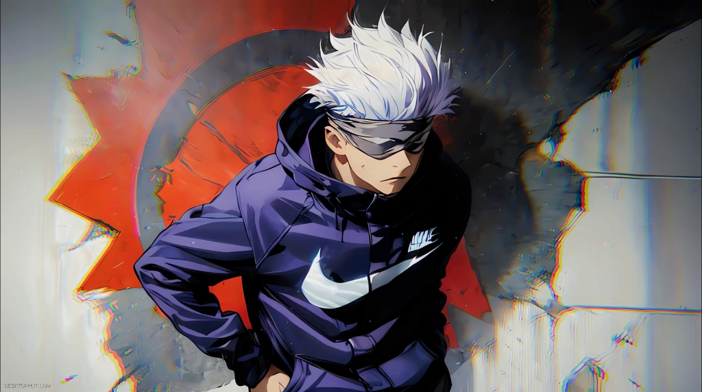 Satoru Gojo Nike Live Wallpaper