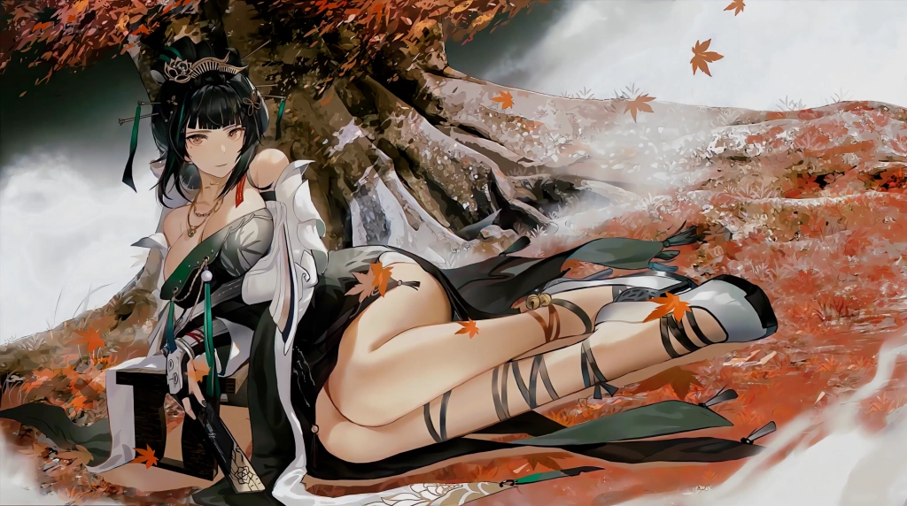 Gray Ravens - Hanying Zitherwoe Live Wallpaper