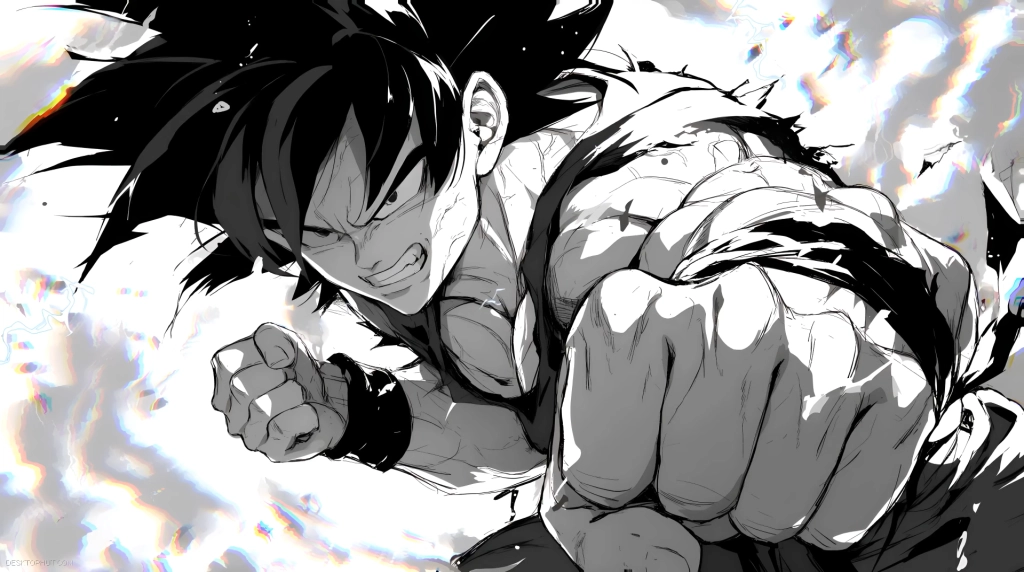 Dragon Ball Manga Style Goku Live Wallpaper