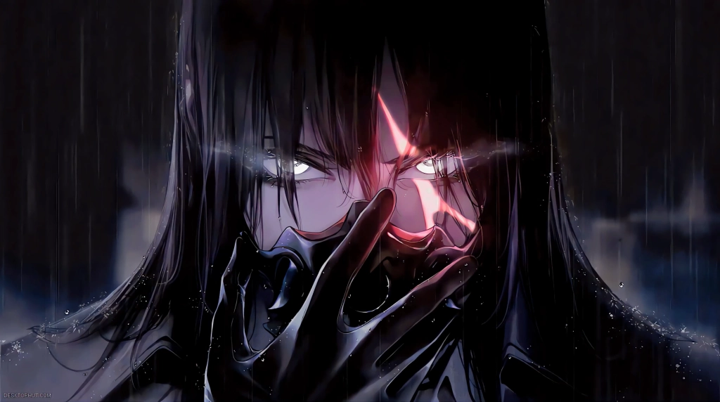 Dark Side Girl Live Wallpaper