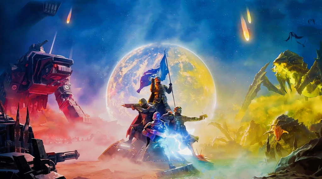 Helldivers 2 Gaming Live Wallpaper