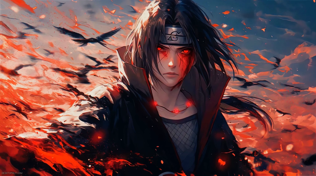 Naruto Bloody Itachi Uchiha Live Wallpaper