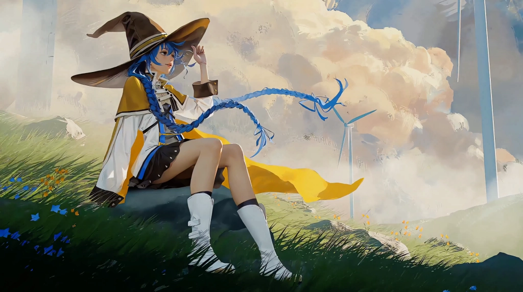 Wandering Witch Live Wallpaper