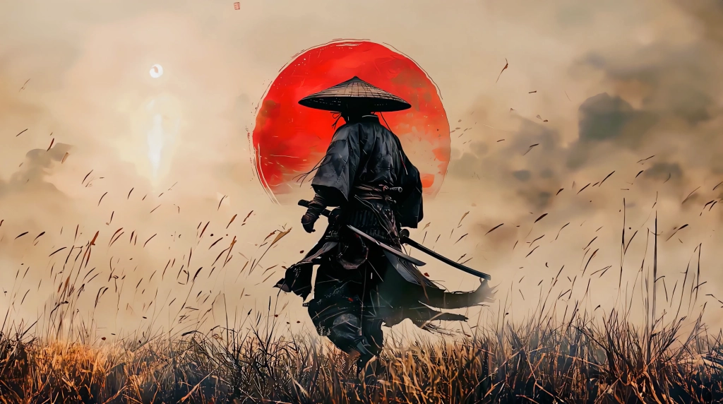 Samurai Sun Live Wallpaper