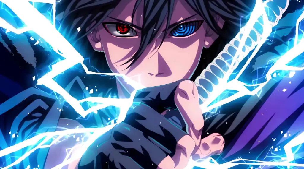 Sasukes Lightning Jutsu Live Wallpaper