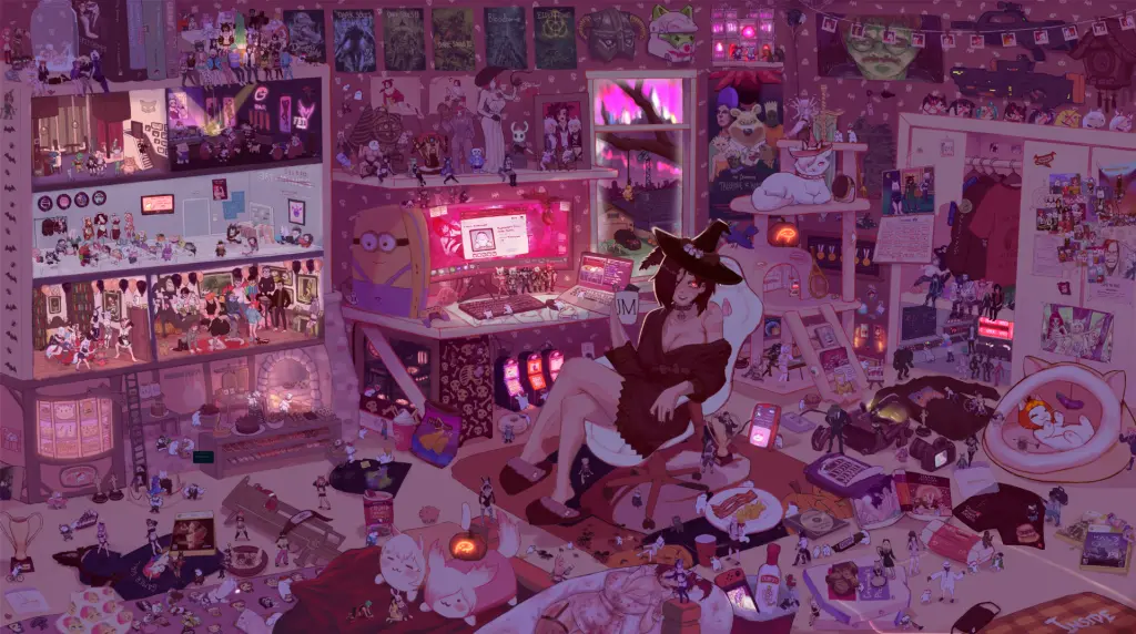 Crumpets Room - Halloween Live Wallpaper