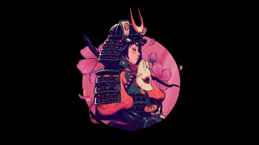 Cherry Samurai Live Wallpaper