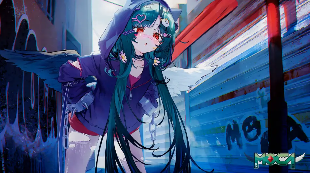 Streamer Moca Live Wallpaper