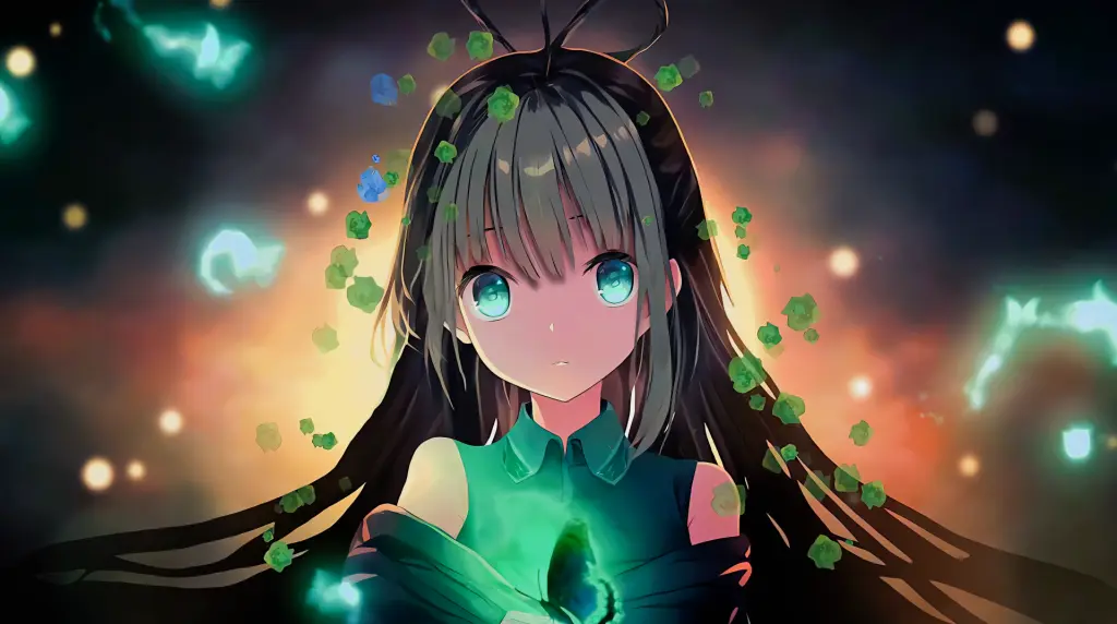 Anime Butterfly Girl Live Wallpaper