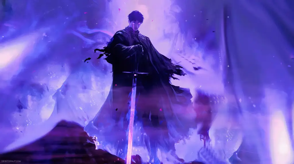 Purple Knight Live Wallpaper