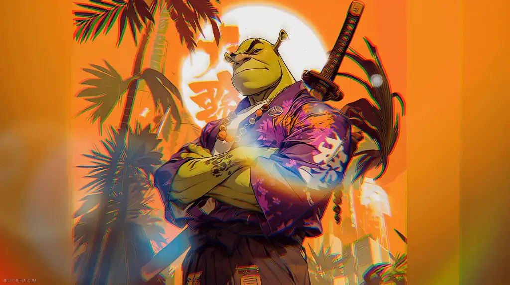 Shrek Samurai Vice Live Wallpaper