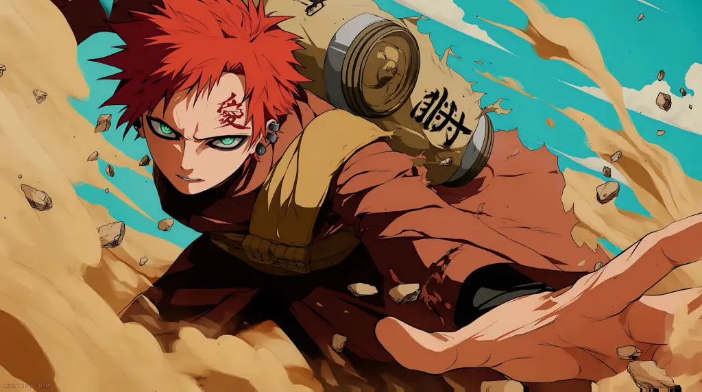 Naruto Gaara Of The Sand Live Wallpaper