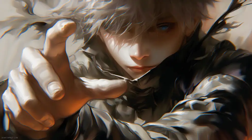 Gojo Satoru Jujutsu Kaisen Grey Live Wallpaper