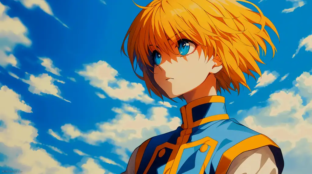 Hunter X Hunter Kurapika Clouds Live Wallpaper