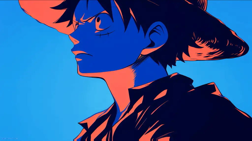 Luffy Cool Silhouette - One Piece Live Wallpaper