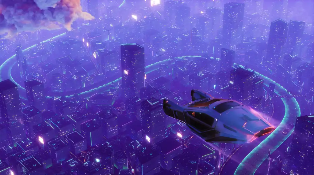 Above The Neon City Live Wallpaper by VisualDon