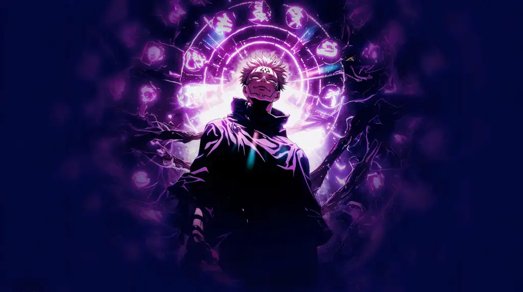 Sukuna Cursed Energy Live Wallpaper