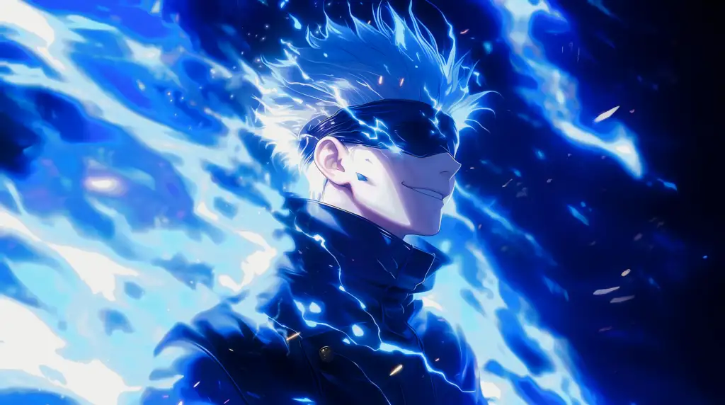 Jujutsu Kaisen - Gojo Satoru Blue Aura Live Wallpaper