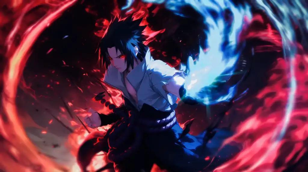 Sasuke Power Whirl Live Wallpaper