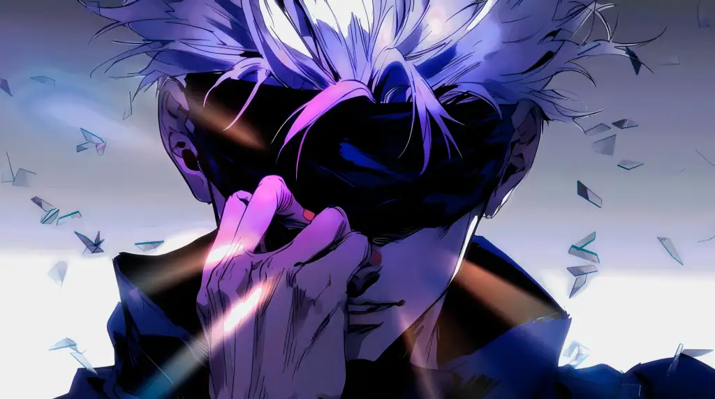 Gojo Breaking Glass Live Wallpaper