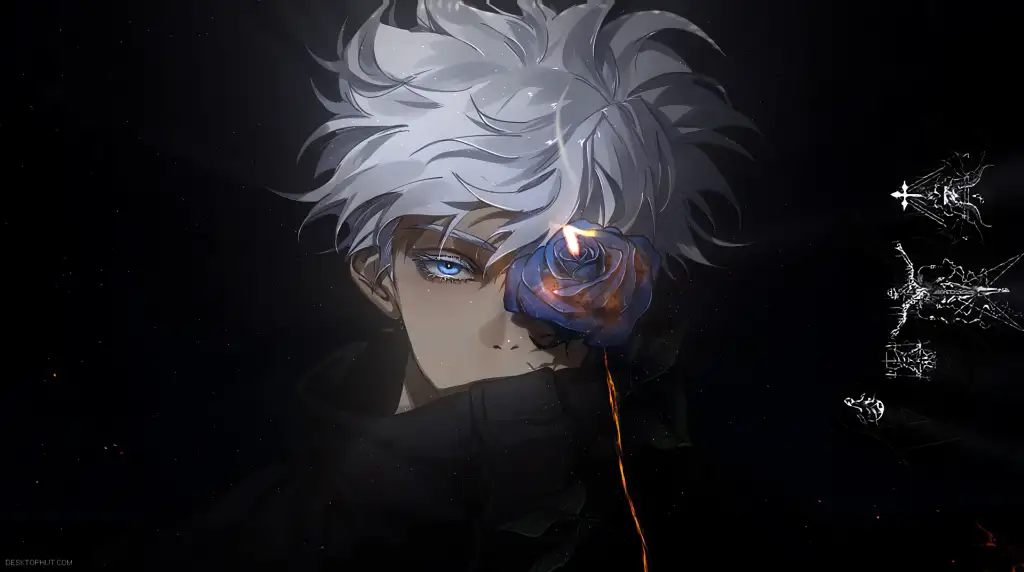 Gojo Rose Live Wallpaper