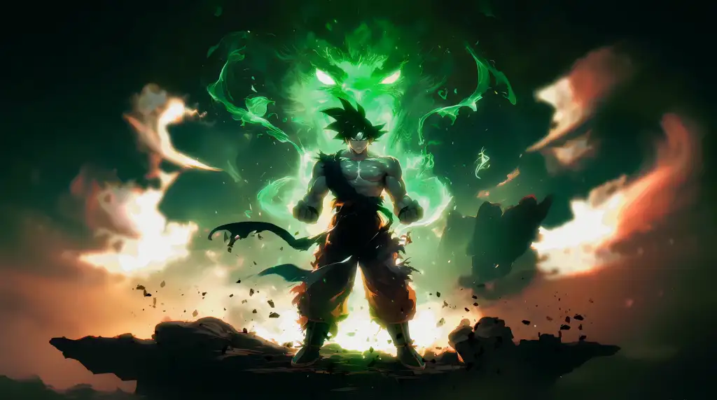 Goku Berserker Live Wallpaper