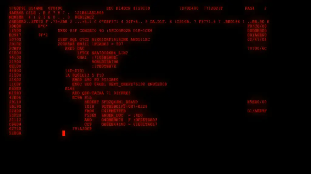 Hacker Red Screen - Live Wallpaper