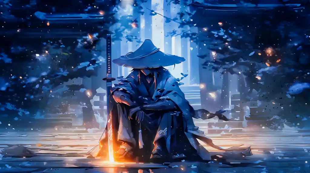 Lone Warriors Gaze - Live Wallpaper