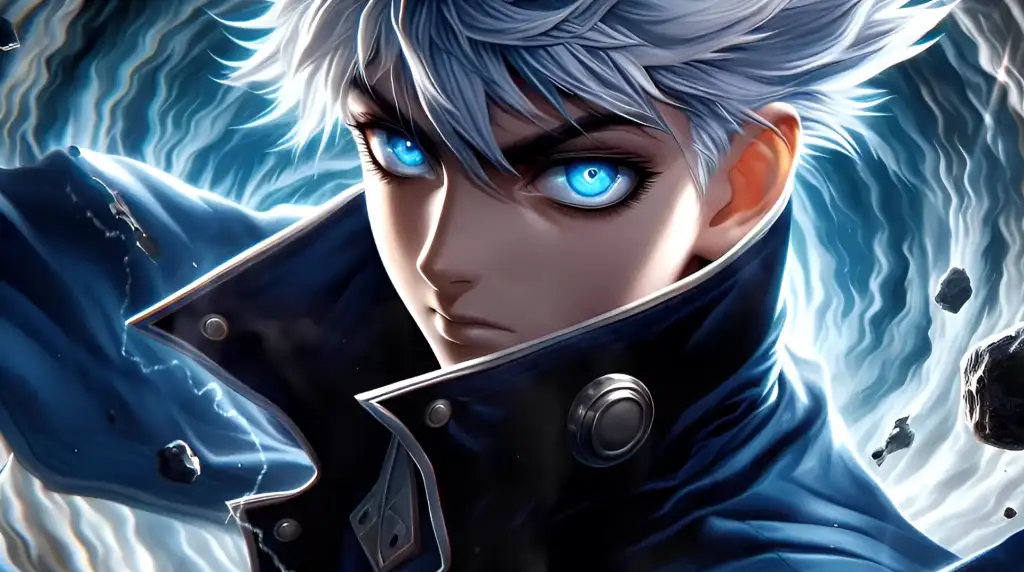 Blue Eyes Gojo Satoru Live Wallpaper
