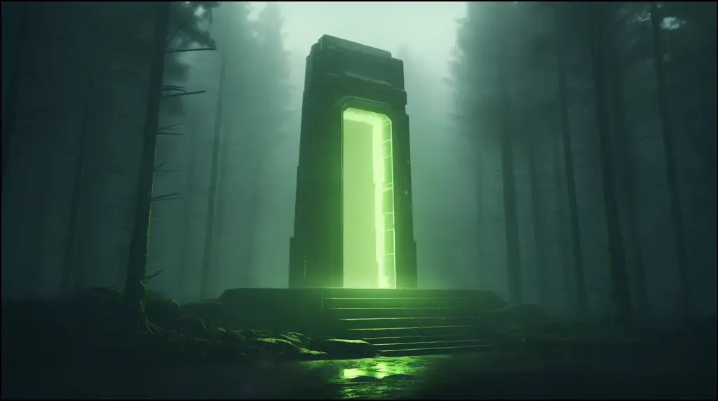 The Green Portal Live Wallpaper
