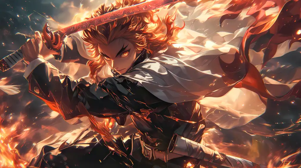 Kyojuro Rengoku - Kimetsu no Yaiba Live Wallpaper
