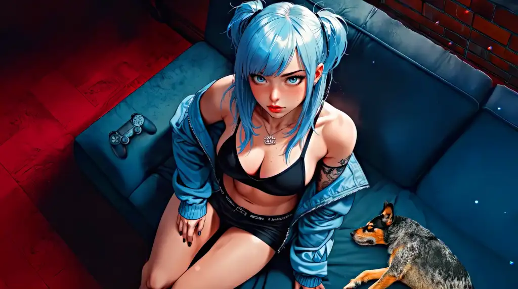 Gameboy Girl Live Wallpaper