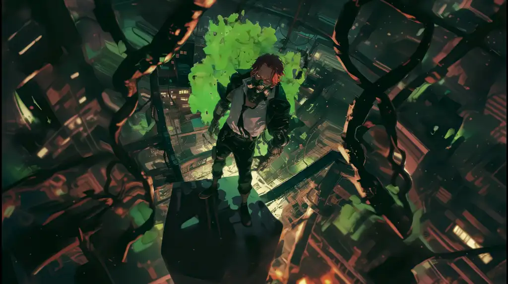 Sanji Cyberpunk - One Piece Live Wallpaper