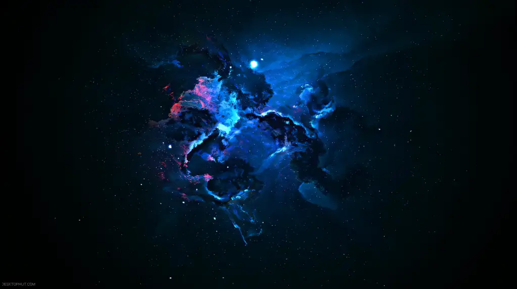Deep Blue Space Live Wallpaper