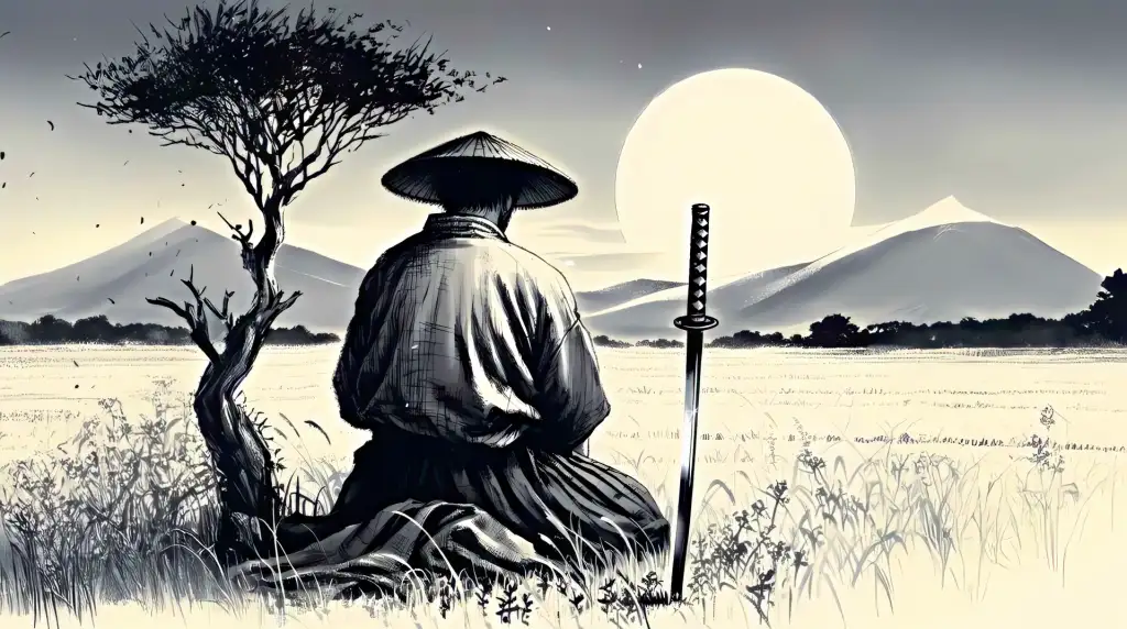Tranquil Ronin’s Rest Live Wallpaper