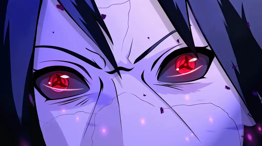 Angry Face Sasuke - Live Wallpaper