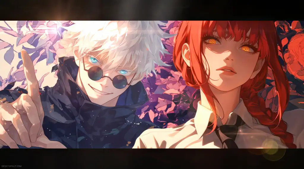 Gojo Satoru X Makima Live Wallpaper