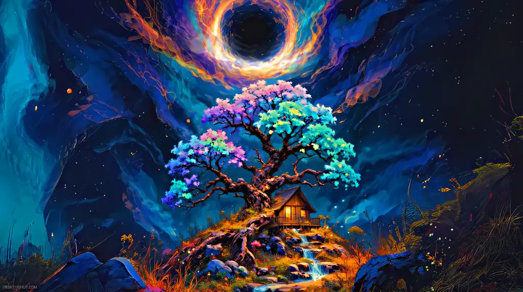 Fantasy Black Hole Live Wallpaper