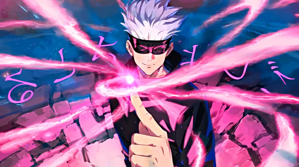 Gojo’s Purple Energy Burst Live Wallpaper