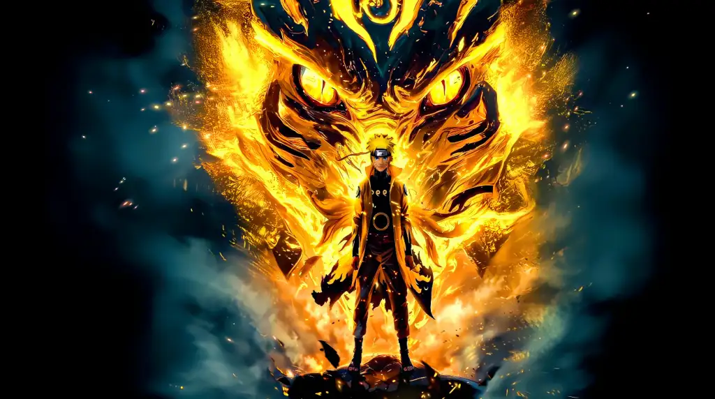 Naruto: Dragon Fire Technique - Live Wallpaper