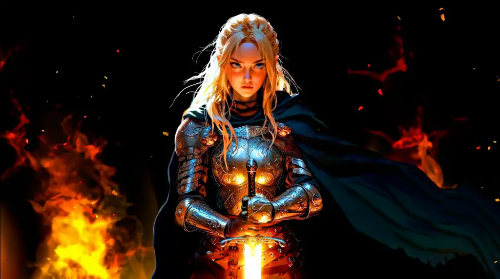 Zelda Warrior Girl 3D Live Wallpaper