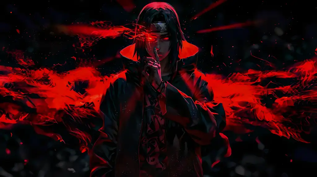 Itachi Uchiha: Hidden Truths 4K Art Live Wallpaper